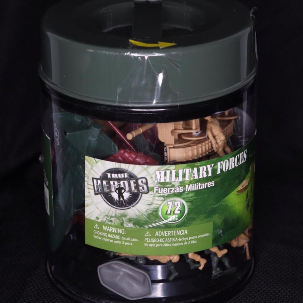 Old School set of Army men and vehicles